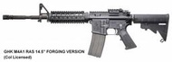 【森下商社】GHK M4A1 RAS 14.5 GBB 鍛造版 GBB瓦斯步槍 2CNC 槍身 Colt授權 23550