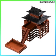 Diaojiaolou Landscape Home Decoration Gazebo Zen Garden Pavilion Mini Statue Landscaping Adornment J