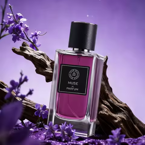 Luxury Woody Scent Women Perfume,Lavender/Incense/Clary Sage/Orris Root/Vanilla/Ambrette/Ink/Amber F
