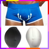 【Hot Sale】 ☤ ＜ ❽ T64 men u shape 3d invisible bulge pouch sponge cup foam pads enhancing removable enlarger for swim shorts underwear
