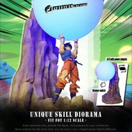 元氣彈發光場景地台Unique skill diorama 不包括 1:12 son goku 孫悟空, shf 龍珠 dragonball 系列適用