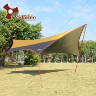 Vidalido Tarp ขนาด (M)4.2M ,(L)5M ,(XL)5.6M ฟลายชีท ทรงคางหมู กันแดด กันน้ำ Big Space Shelters/Canop