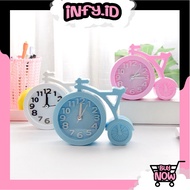INFY - Bicycle Shaped Clock Bicycle Alarm Clock/ Alarm Clock/ Alarm Clock/ Analog Clock/ Cute Clock/