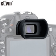 Kiwifotos KE-NKD Viewfinder Rubber Silicone Eyecup Long Eyepieece for Camera Nikon D750 D610 D600 D9