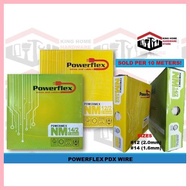 【Hot】 POWERFLEX PDX WIRE SIZE #12/2(2.0mm) &amp; 14/2(1.6mm) SOLD PER 10 METERS!