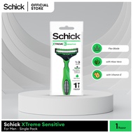 Schick Extreme 3 Sensitive H24 Razor with 3 Blades Schick Shaver
