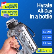 Oversized Water Bottle Big Fitness 1.2L 1.7L 2.7L Super Big Capacity Sport Water Bottle