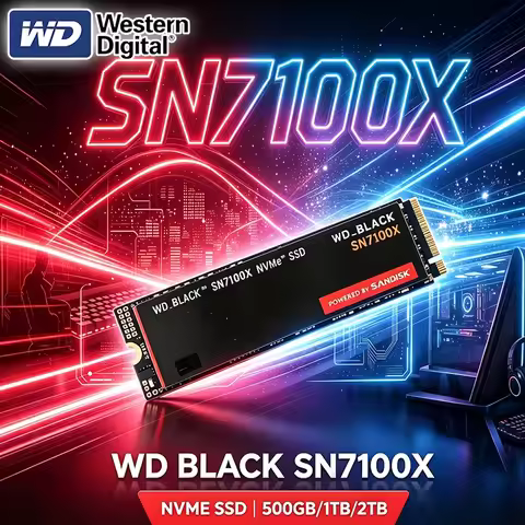 WD Black SN7100X Western Digital SN7100 NVMe SSD PCIe4.0 M.2 2280 500GB 1TB 2TB Internal Solid State