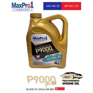 MaxPro1 P9000 GOLD SAE 0W20 API SP/ SN PLUS/ SN 4L FULLY SYNTHETIC