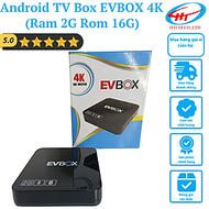 Box Truyền Hình (Nước Ngoài EVPAD 10P/10S | Trong Nước EVBOX/EVBOX Plus) Android 10 chuẩn 4K (Ram 4G
