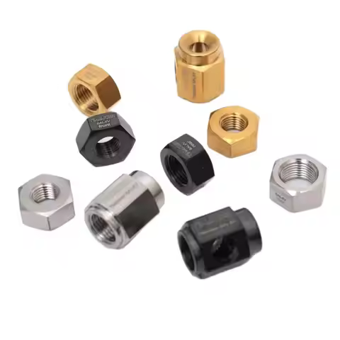 Ti Alloy Nut for Brompton A line C line Front Rear Wheel Hub Titanium Alloy Nut Internal Variable Sp