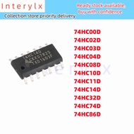 5Pcs/Lot New 74HC11D 74HC14 SOP SN74HC14DR SOP-14 74HC00D 74HC00 74HC02D 74HC03D 74HC04D 74HC04 74HC