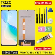 TQZC Original LCD For Vivo Y33S / Y76 5G / Y74S / Y76S LCD Display Touch Screen Digitizer Assembly R