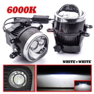 ไฟตัดหมอกไฮเปอร์โบลอยด์ LED H11 3 นิ้ว สําหรับรถยนต์ Mitsubishi Montero Miraage Strada Triton Outlan