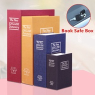 Dictionary Mini Safe Box Book Money Hidden Key Lock Safe Box for Storing Safe Lock