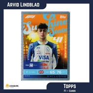 Arvid Lindblad Formula 1 Cards [F1 — Topps]