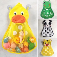 Big sales Baby Bath Toys Cute Duck Frog Mesh Net Toy Storage Bag Strong Suction Cups Bath Game Bag B