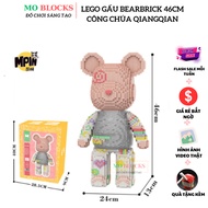 Lego Bearbrick Violent Bear 46cm MINPIN 3D decor Assembly Model 46cm Violent Bear Decoration - MOBLOCKS