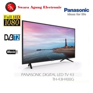 Led Tv 43 Inch Panasonic Type: 43H400G (Khusus Daerah Medan)