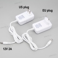 White LED Driver AC 100V 240V to DC 12V 2A Power Supply Adapter Lighting Transformers Switching Char