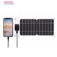 [MOTOLL] 5V Solar Charger 6W Outdoor Portable Solar Phone Charging Panel