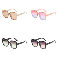 [Sg Shipping] Korean Chinese European Style Oversized Gradient Sunglasses Vintage Big Frame Square E