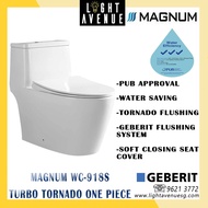 Magnum 918S Turbo Tornado One Piece Toilet Bowl