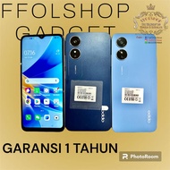 hp murah new OPPO A17 RAM 6/128 GB  GARANSI  1 TAHUN GRESS/  BARU SEGEL BOX promo