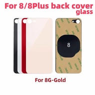 Back Glass For  8 8 Plus Back Cover Glass Fast Replacement Housing Battery Cover