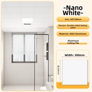 BEIQIVI | Edgeless Aluminum Ceiling Tiles For Bathroom Kitchen Balcony 300x600mm