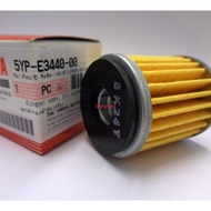 GENUINE YAMAHA ELEMENT ASSY OIL CLEANER / OIL FILTER 5YP-E3440-00 FOR Y15ZR / LC135 / FZ150 / XMAX 2