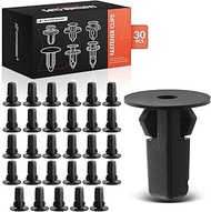 A-Premium 30PCS Nylon Fender Lining Screw Grommet Retainer Clip Compatible with Toyota Camry, RAV4, 