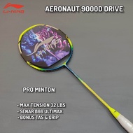 RAKET BADMINTON LINING AERONAUT 9000I INSTINCT 32 LBS