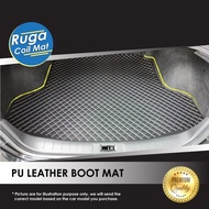 [Toyota MPV Boot] Karpet Bonet Kulit Toyota MPV PREMIUM QUALITY Toyota MPV Leather Boot Carpet