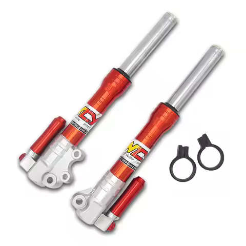 2Pcs φ27MM 360mm Motorcycle Front Fork Suspension Shock Absorbers Adjustable Electric-Motorbike Rebo