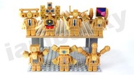 Gold Skibidi Toilet 馬桶人 積木 黃金 夜光 馬桶人 VS 監控人 Skibidi Toilet | Tri-Titan  | Upgraded Titan TV Man 升級泰坦