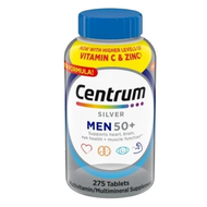 !!!Centrum 275 Tablets Silver Men and Women 50+ Multivitamin Multimineral Usa Multivitamin for Peopl