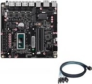 NAS Motherboard AMD, Firewall VPN Router Intel i5-12450H Quad Core DIY 2xSFF-8643, 4 Port i226-V 2.5