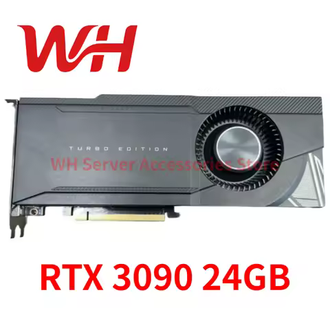 for GIGABYTE GeForce RTX 3090 24GB Turbo GPU GDDR6X PCIE Graphics Card Server Disassembly for AI Com