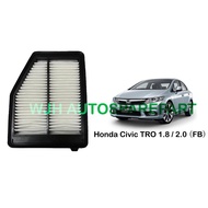 AIR FILTER HONDA Civic TR0 1.8/2.0 (FB) 17220-R1A-A01