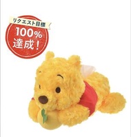 <現貨>日本迪士尼Yuzu Pooh柚子維尼紙巾盒 Winnie The Pooh 公仔 羽生結弦