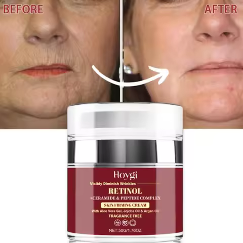 Retinol Wrinkle Removal Cream Instant Firming Lifting Anti Aging Fade Fine Lines Moisturizing Whiten