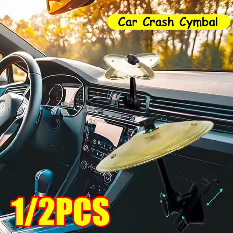 Universal Mini Drums Colliding With Cymbals Vent Decoration For Car Rugged Automotive Interior Acces