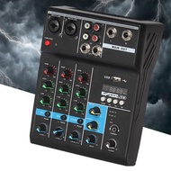 Professional Mixer 4 Channels Bluetooth Sound Mixing Console For Karaoke Audio DJ Interface Controller Digital Table New