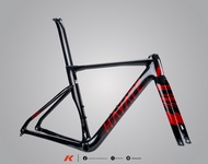 2025 KANON XR  HAYATE Frameset สีใหม่  Martian Red Colour เฟรมเสือหมอบคาร์บอน