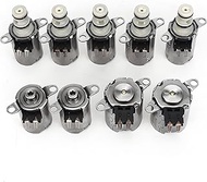 9PCS MPS6 Transmission Shift Solenoids kit DCT450 Compatible with Journey Evoque Galaxy Mondeo Focus