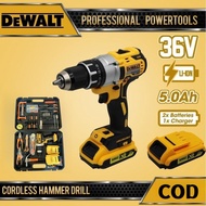 Cordless Drill portable Electric impact with hammer Drill Barena Rechargeable Power Tools Set