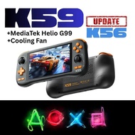 K59 Android Handheld Gaming Console HallEffect Joystick 5.5 1280*720 IPS Touch Screen 5000mAh Portab