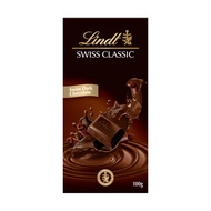 Lindt 瑞士蓮 經典黑巧克力  100g  1片