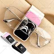 1/2pcs Portable Car Glasses Clip Metal Car Card Pen Sunglasses Holder for Citroen C1 3 6 BX CX GT C4